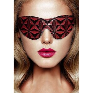 Luxury Eye Mask Burgundy
