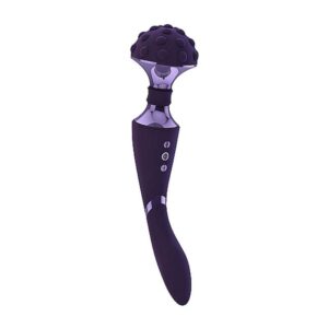 Stymulator Shiatsu Bendable Massager Wand Purple