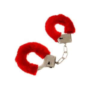 Kajdanki Love Cuffs Red czerwony