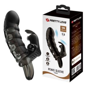 PRETTY LOVE Cuper PENIS SLEEVE 10 vibration functions