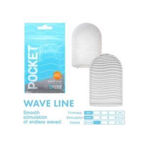 Masturbator Tenga Pocket Stroker Wave Line