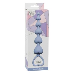 Plug Anal Heart Inch s Beads Blue