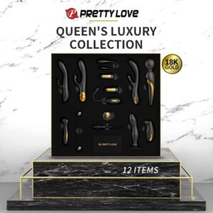 PRETTY LOVE Golden Black Couple Inch s Set