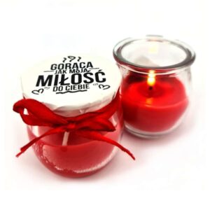 Świeczka zapachowa Inch Gorąca Miłość Inch