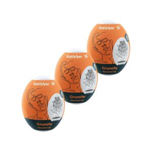 Masturbator Eggs set of 3 Crunchy