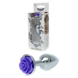Plug Jewellery Silver PLUG ROSE Purple