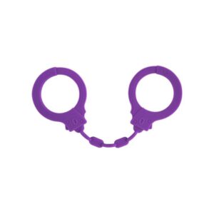 Kajdanki Silicone Handcuffs Party Hard Suppression Purple