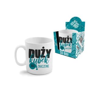 Kubek BIG BOSS 1000ml Duży kubek ma znaczenie