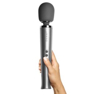 LE WAND GREY RECHARGEABLE MASSAGER