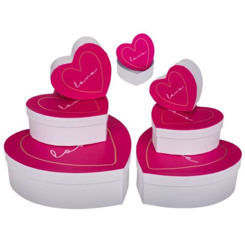 359E087_1-Pudeko-prezentowe-w-ksztacie-serca-6-szt-white-dark-pink-coloures-present-box-set-of-6.jpg
