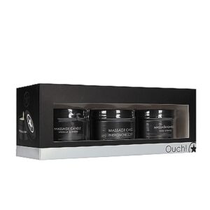 Massage Candle Set  Pheromone  Vanilla   Rose Scented