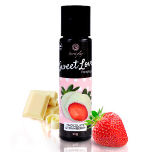 STRAWBERRY   WHITE CHOCOLATE GEL  60 ML