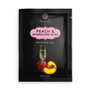 PEACH   SPARKLING WINE MASSAGE OIL 10 ML