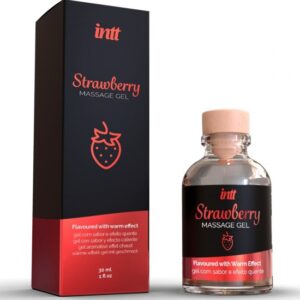 Żel Strawberry Kissable Massage Gel