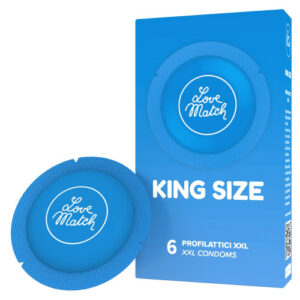 Prezerwatywy Love Match King Szie XXL  6 pcs pack